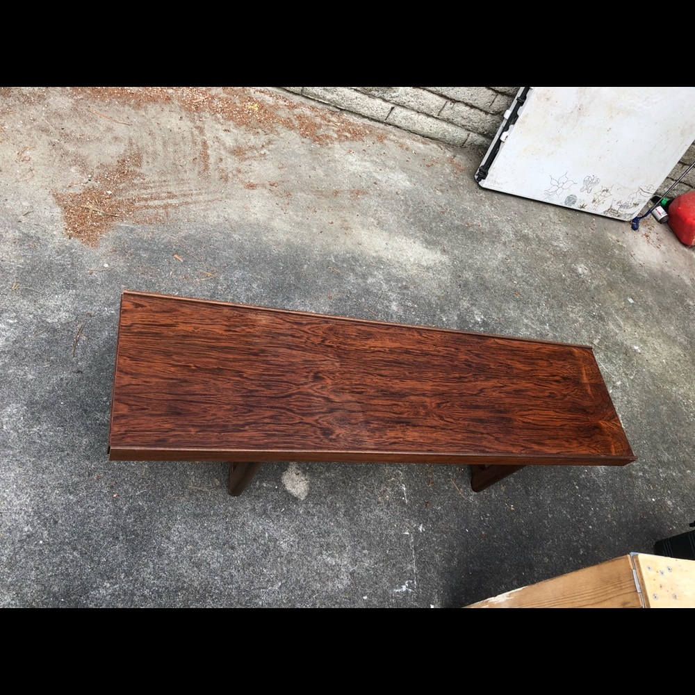 Rosewood bench Scandinavian made